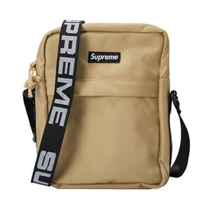 Supreme Tan Messenger Bag with Durable Nylon